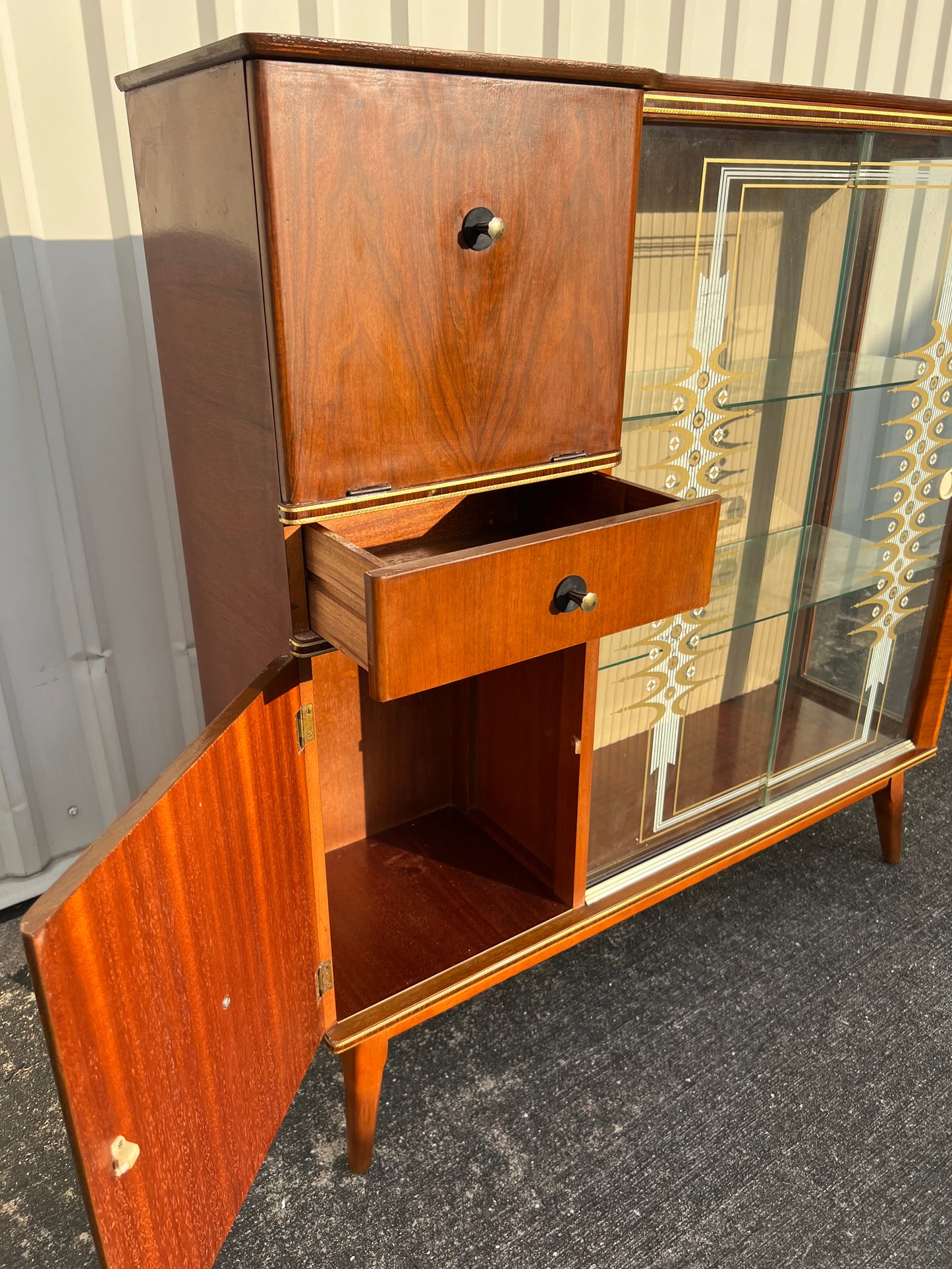 Mid Century Modern Display Cabinet