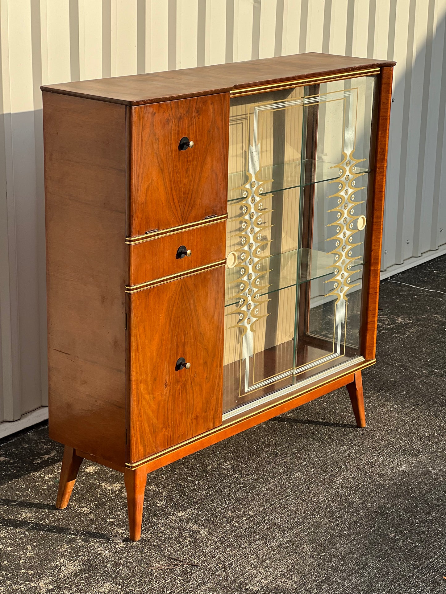 Mid Century Modern Display Cabinet