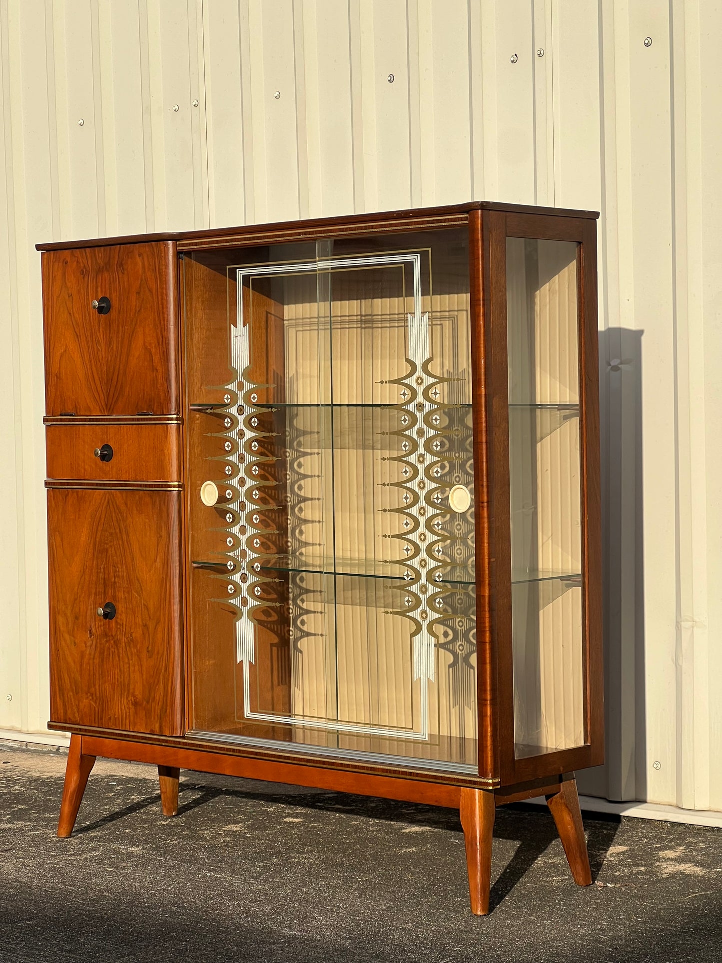 Mid Century Modern Display Cabinet