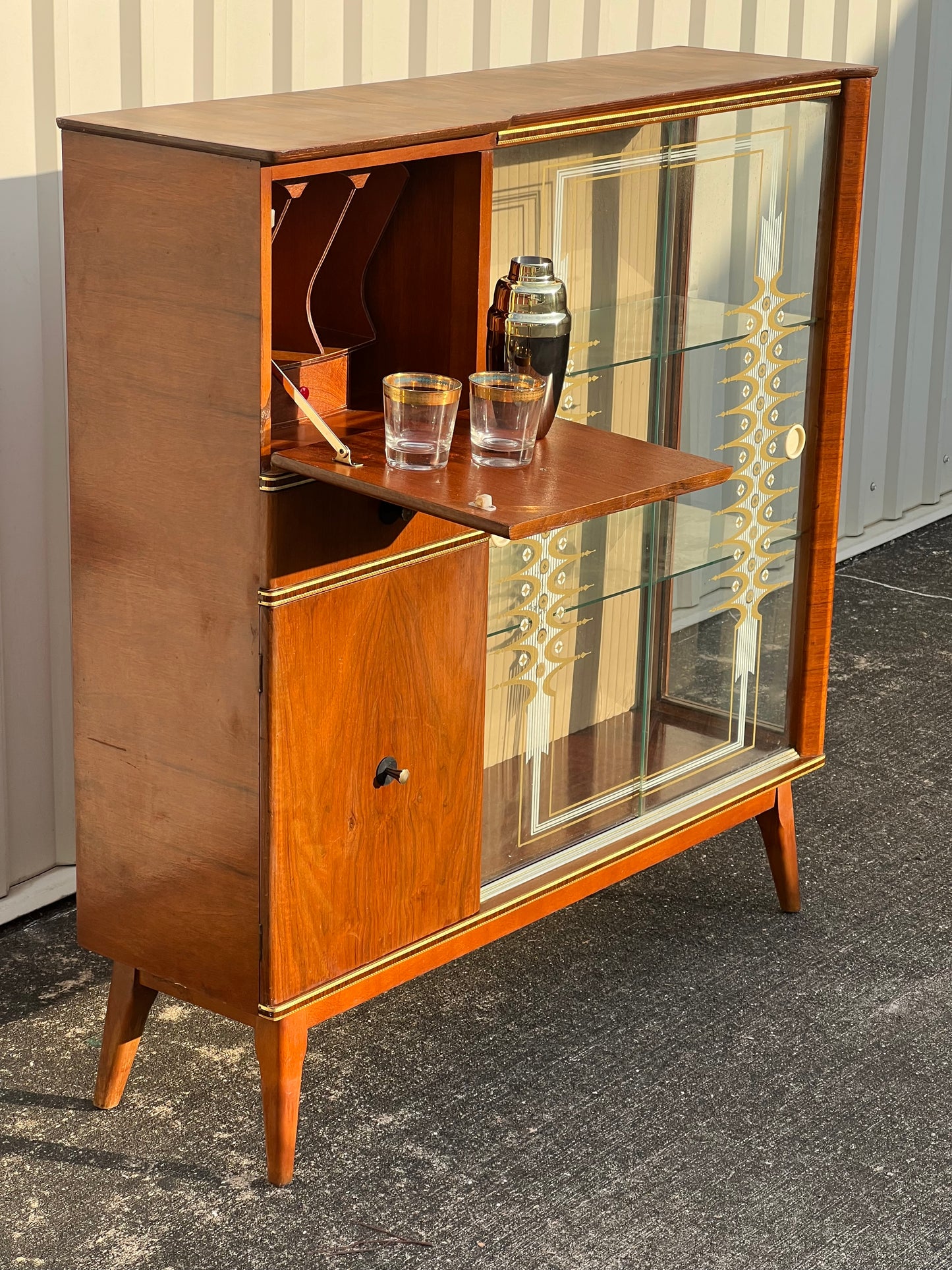 Mid Century Modern Display Cabinet