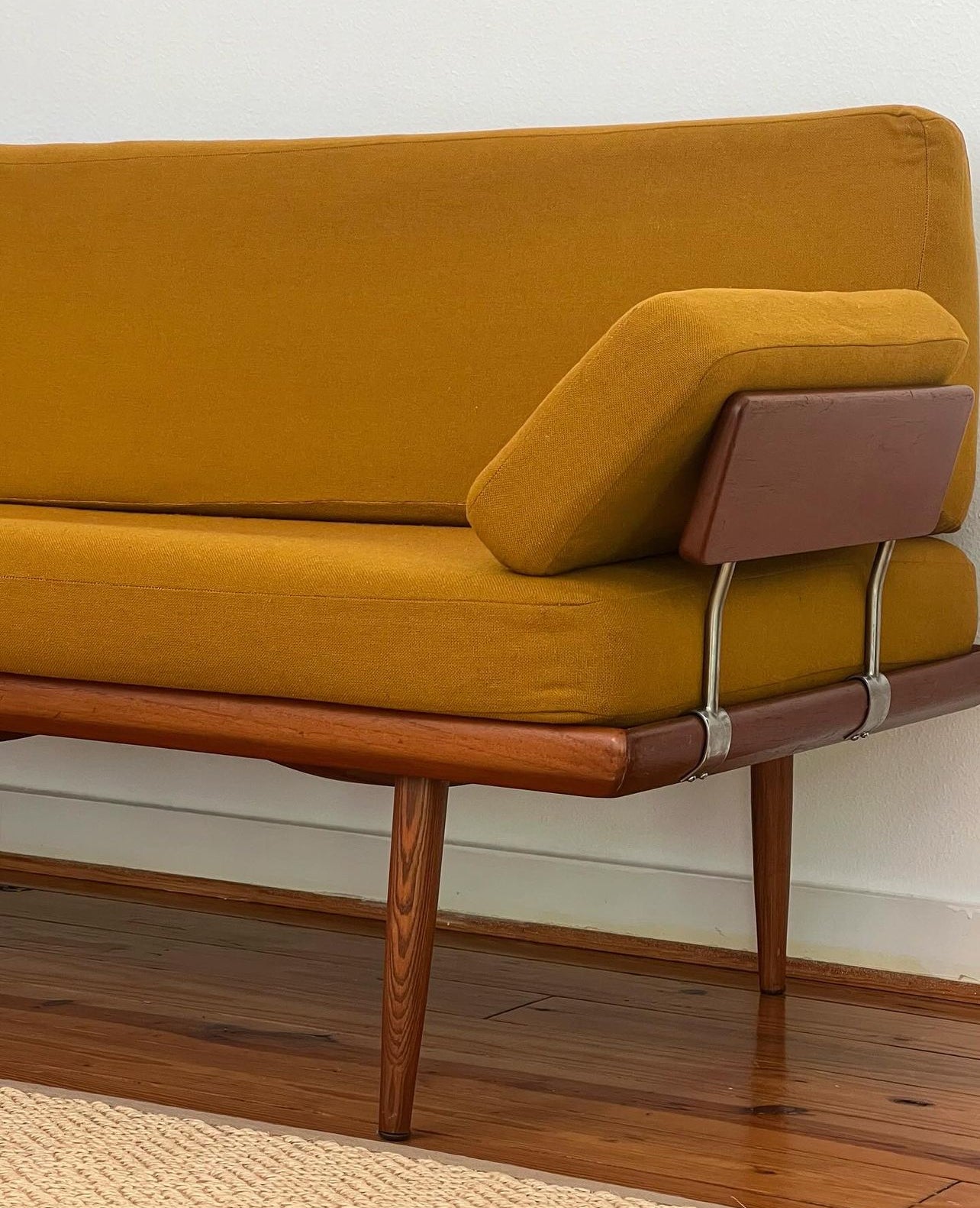 MID CENTURY MODERN MINERVA SOFA DAYBED BY PETER HVIDT & ORLA HØLGAARD-NIELSEN