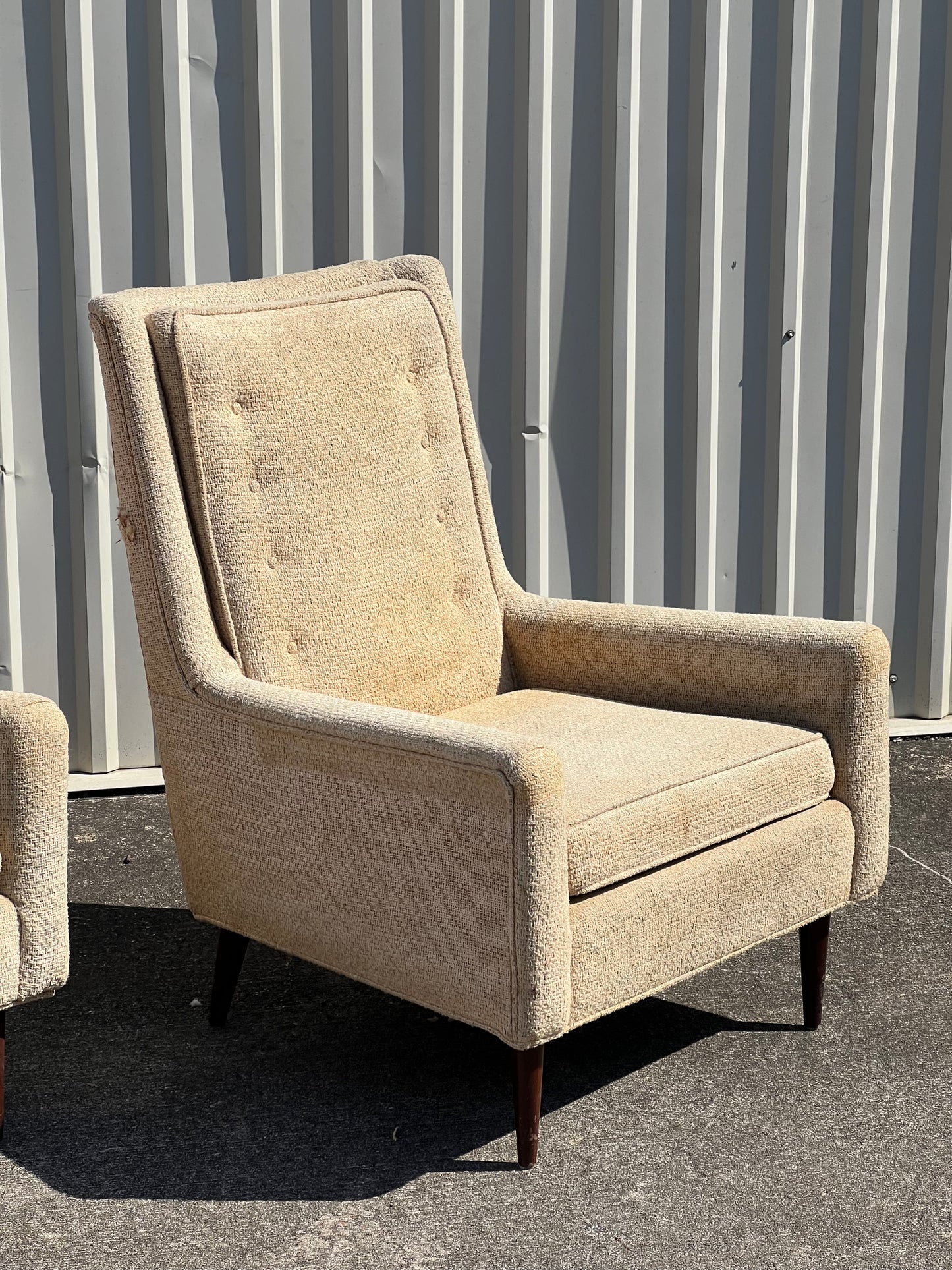 MID CENTURY MODERN ATOMIC ARMCHAIRS