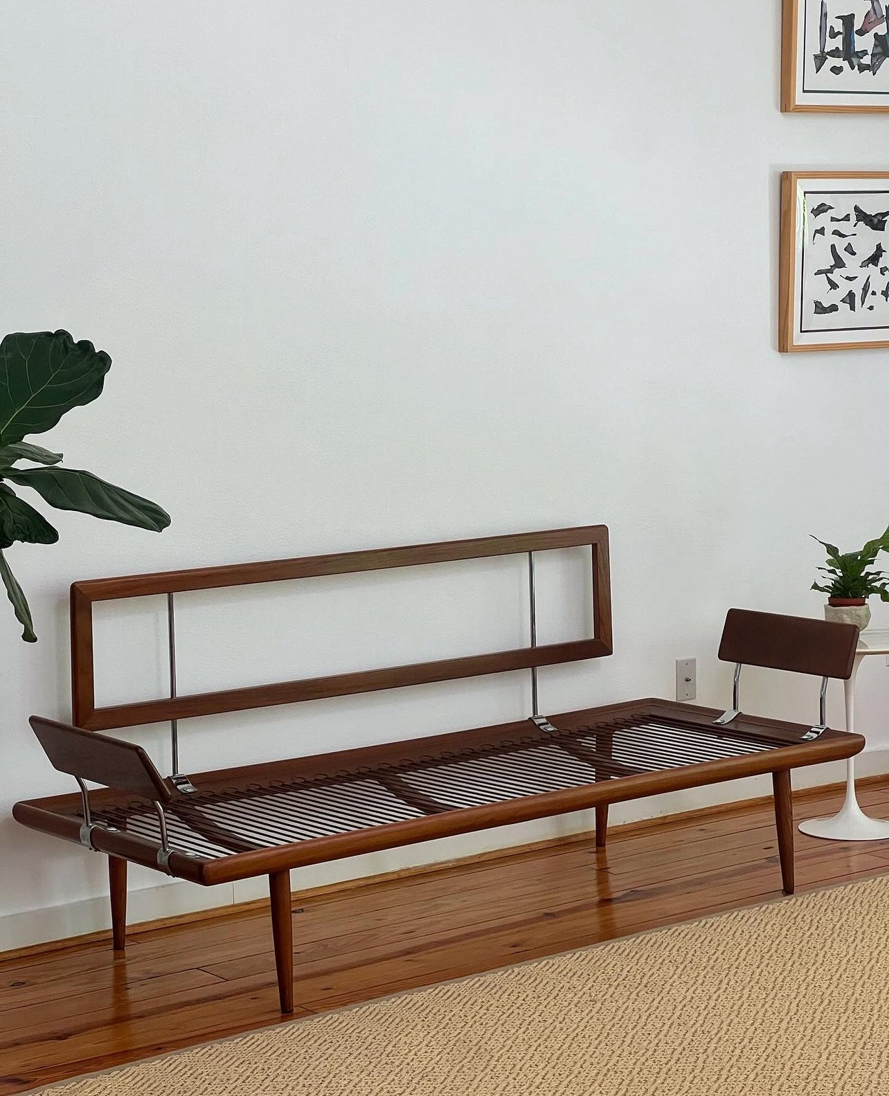 MID CENTURY MODERN MINERVA SOFA DAYBED BY PETER HVIDT & ORLA HØLGAARD-NIELSEN