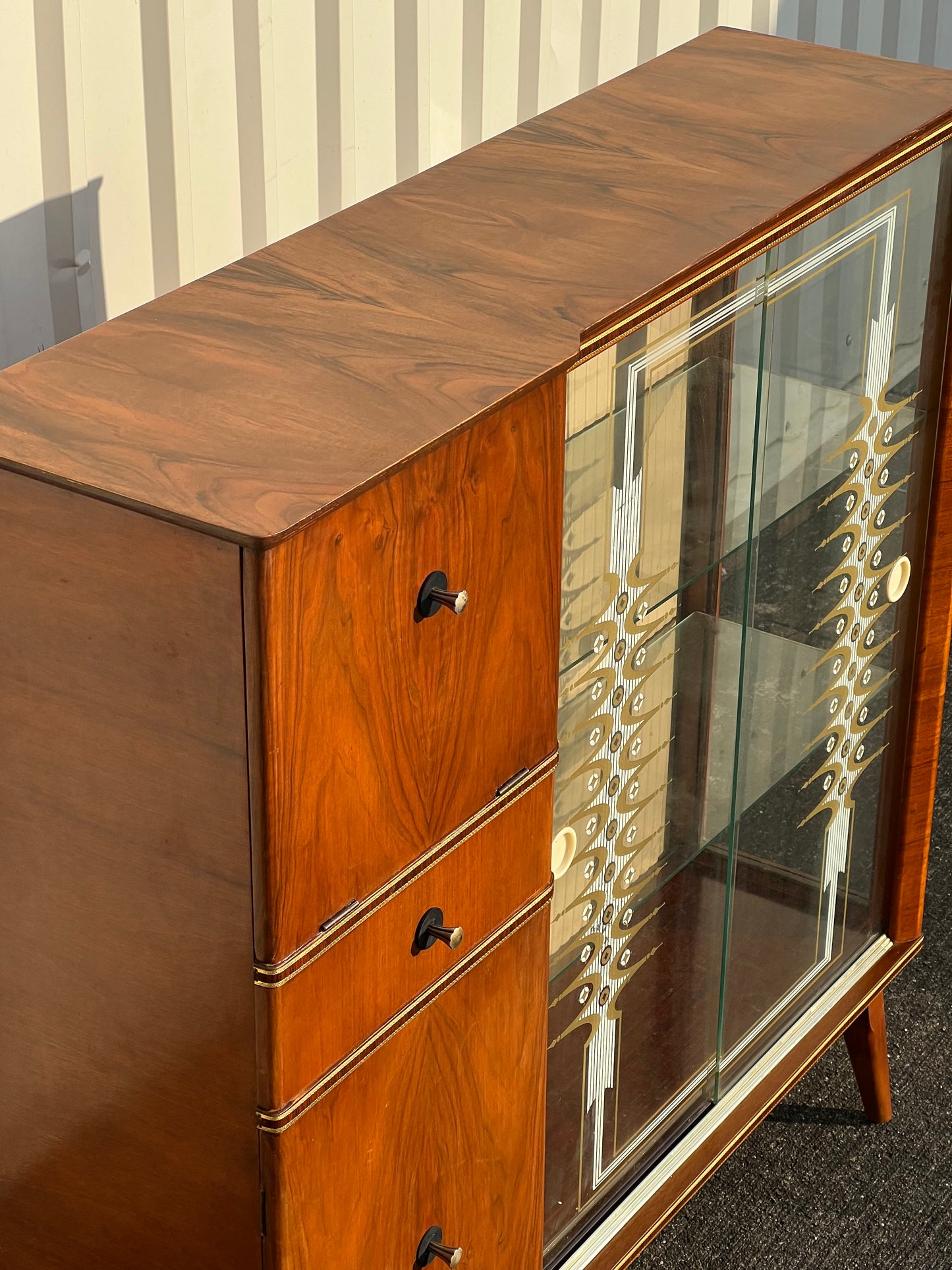 Mid Century Modern Display Cabinet